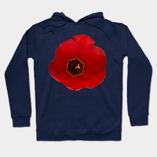 Giant Red Tulip Hoodie